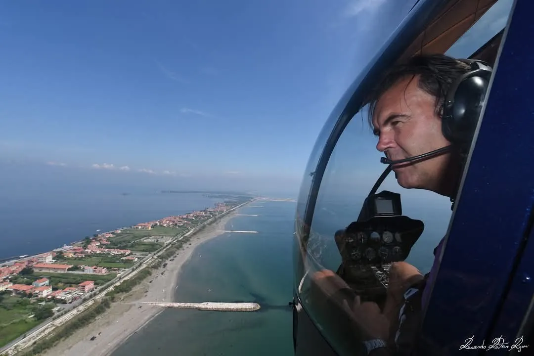 Pellestrina vista dall'alto